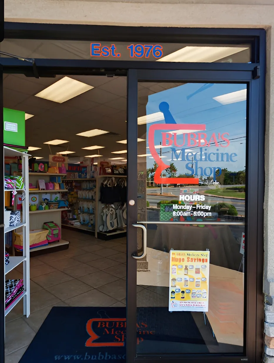 Pharmacist answering customer questions